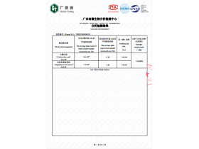 抗（kàng）菌檢測報告